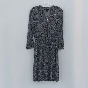 Robert Louis 3/4 Sleeve Navy/White Dress